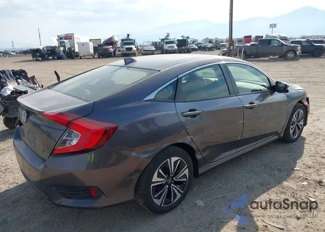 2018 Honda Civic Ex-L из США, поврежденный, VIN JHMFC1F81JX034038